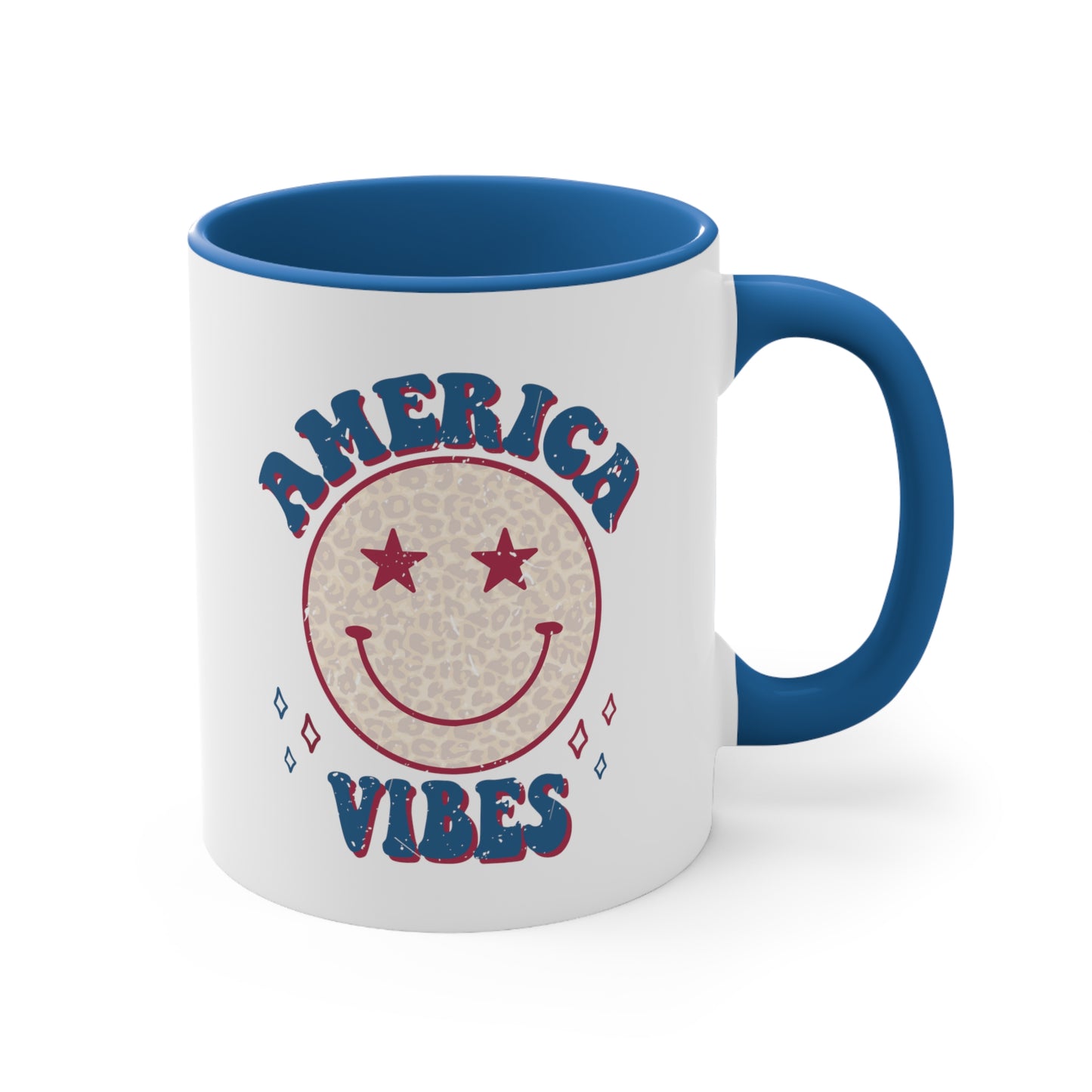 America Vibes Accent Coffee Mug, 11oz