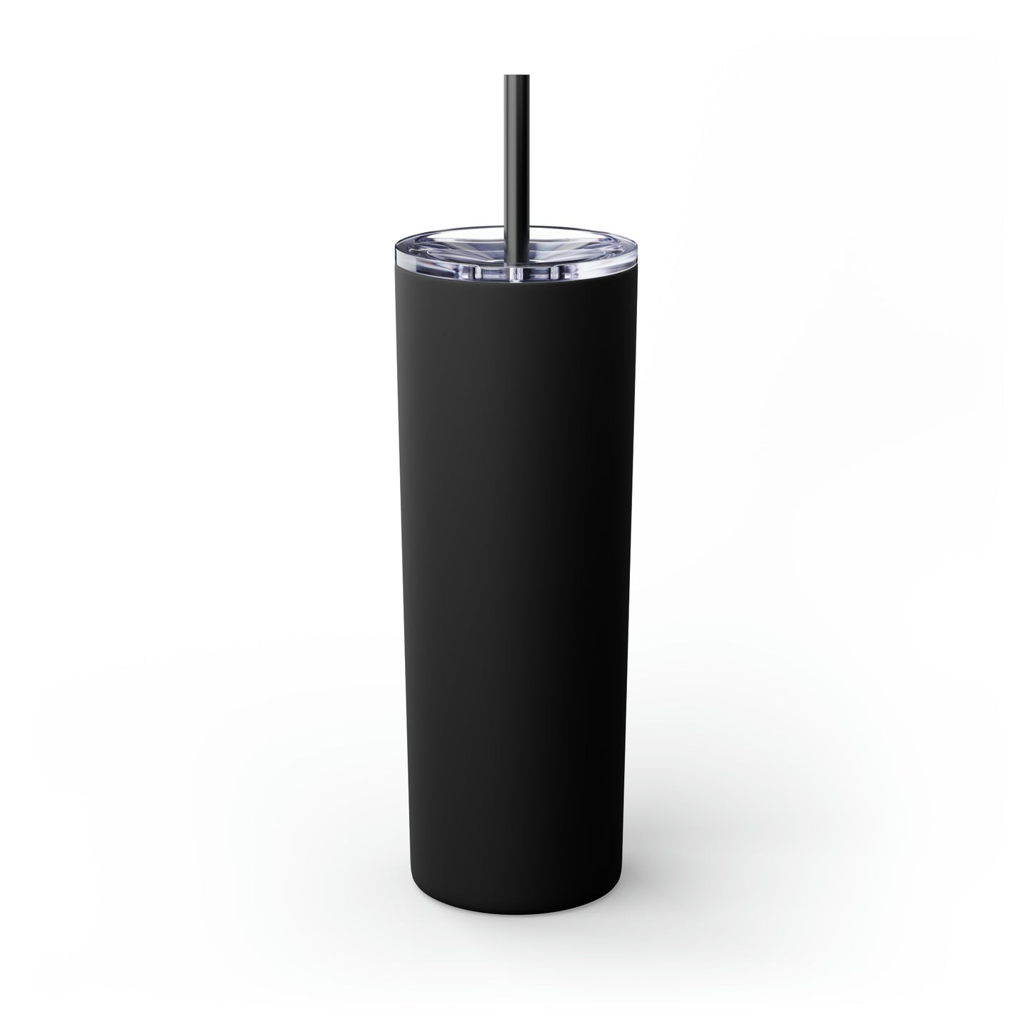 Flag with Tags Veterans Day Skinny Tumbler with Straw, 20oz