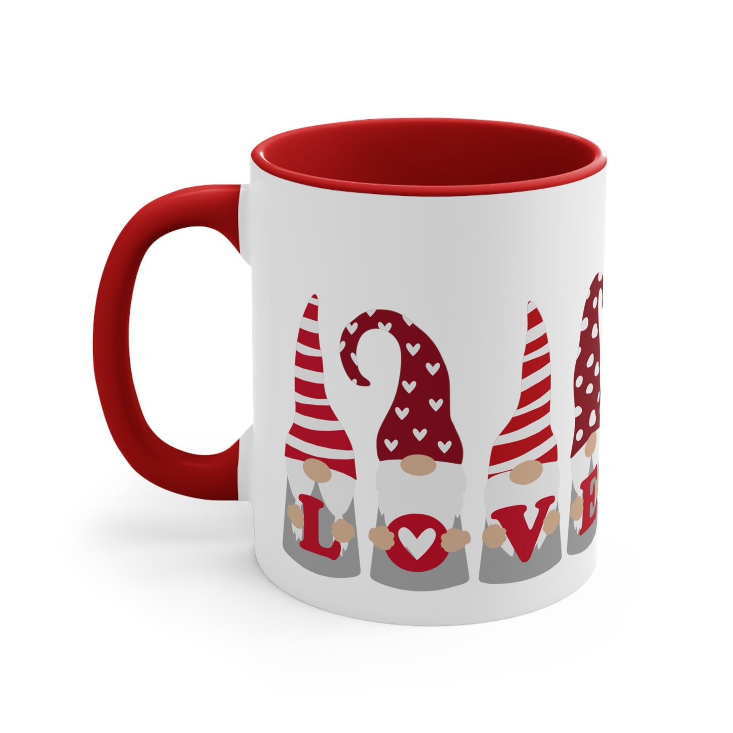 Love Gnomes Accent Mugs