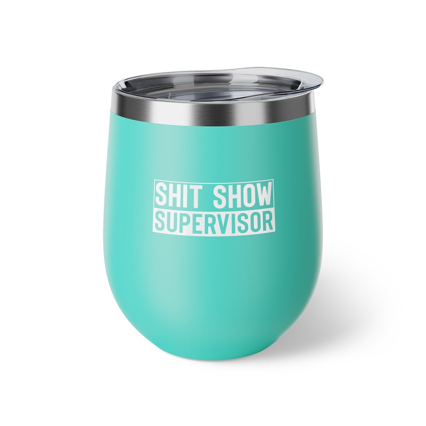 Shitshow Supervisor Copper Vacuum Insulated Cup, 12oz