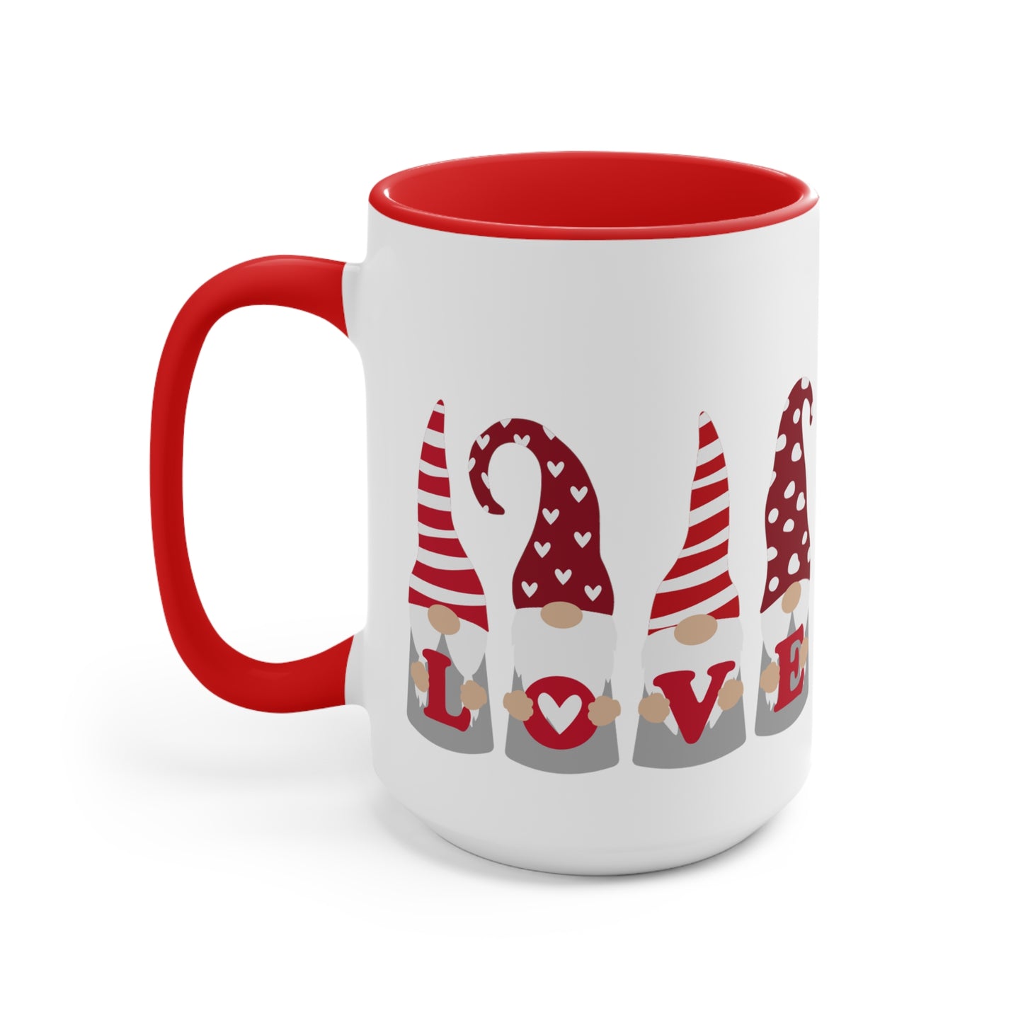 Love Gnomes Accent Mugs