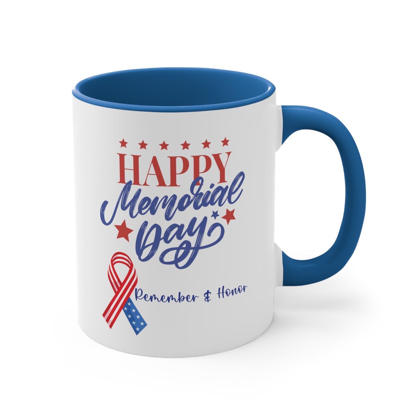 Memorial Day Accent Coffee Mug, 11oz