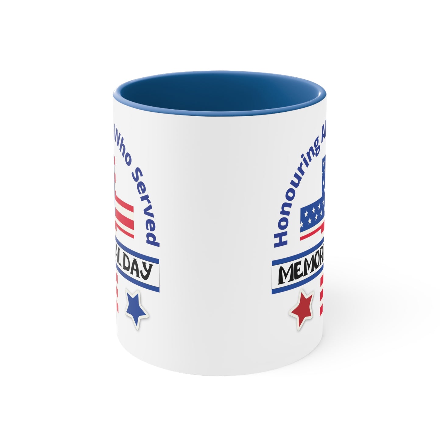 Memorial Day Accent Coffee Mug, 11oz