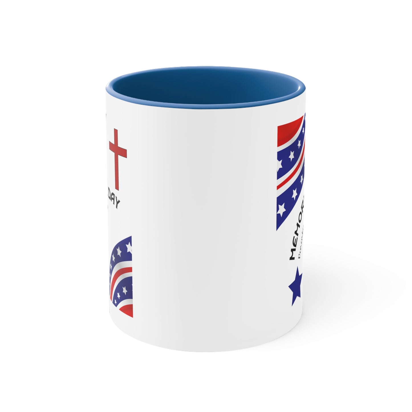 Memorial Day Accent Coffee Mug, 11oz