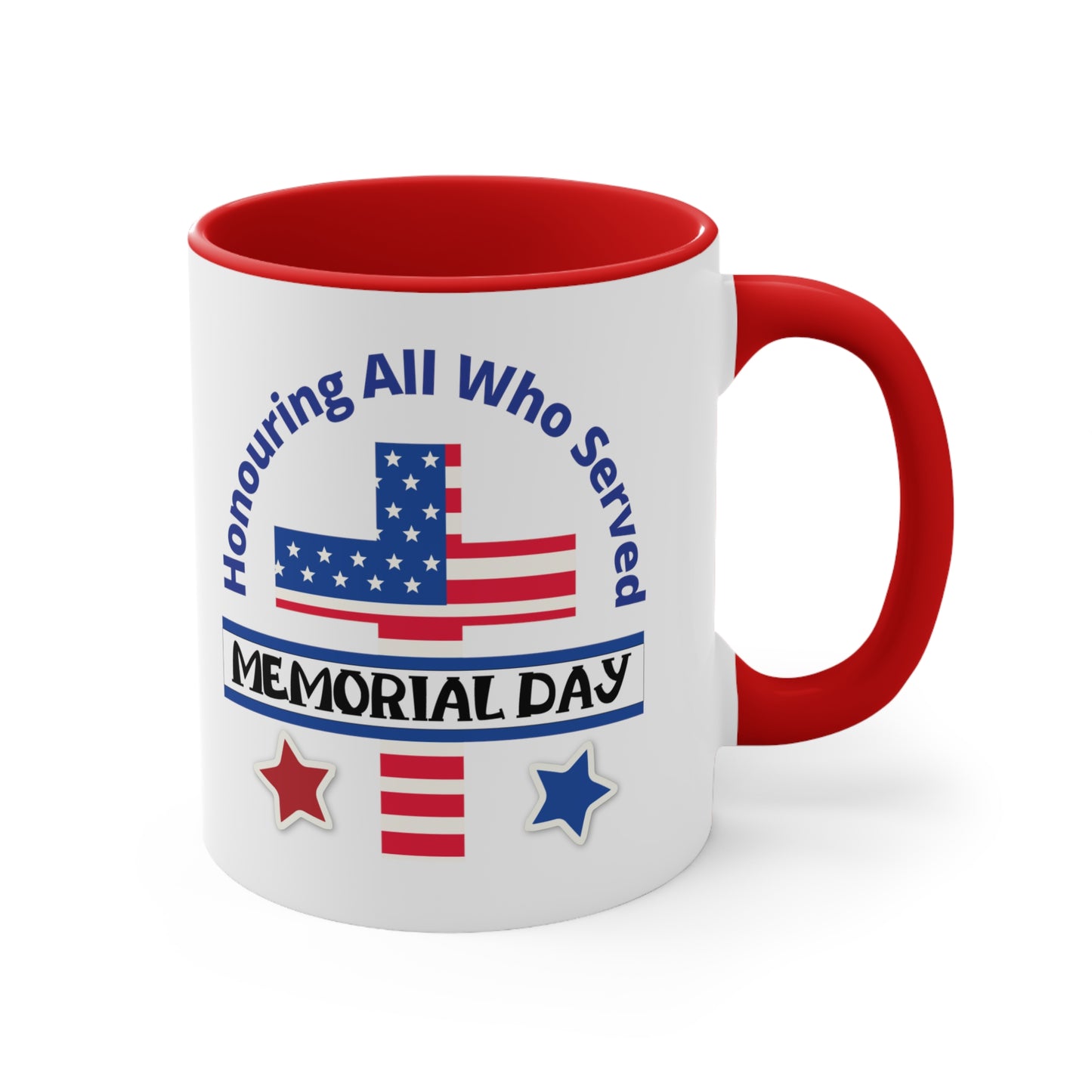 Memorial Day Accent Coffee Mug, 11oz