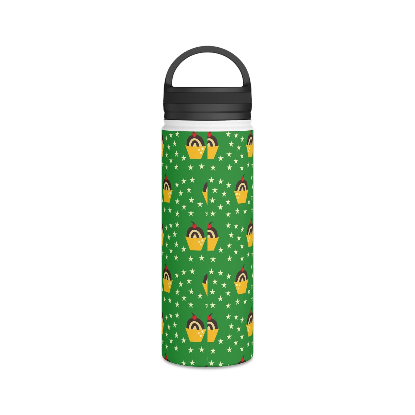 Back To School Stainless Steel Water Bottle, Handle Lid