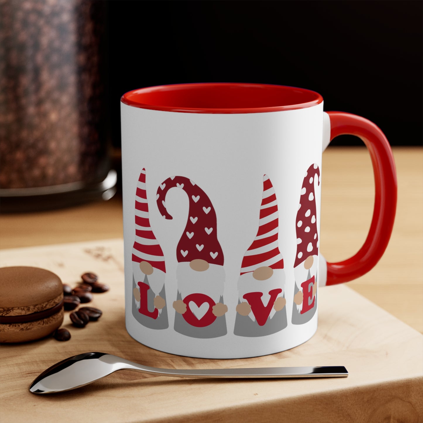 Love Gnomes Accent Mugs