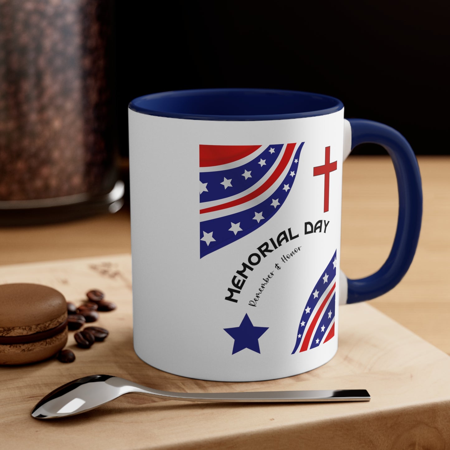 Memorial Day Accent Coffee Mug, 11oz