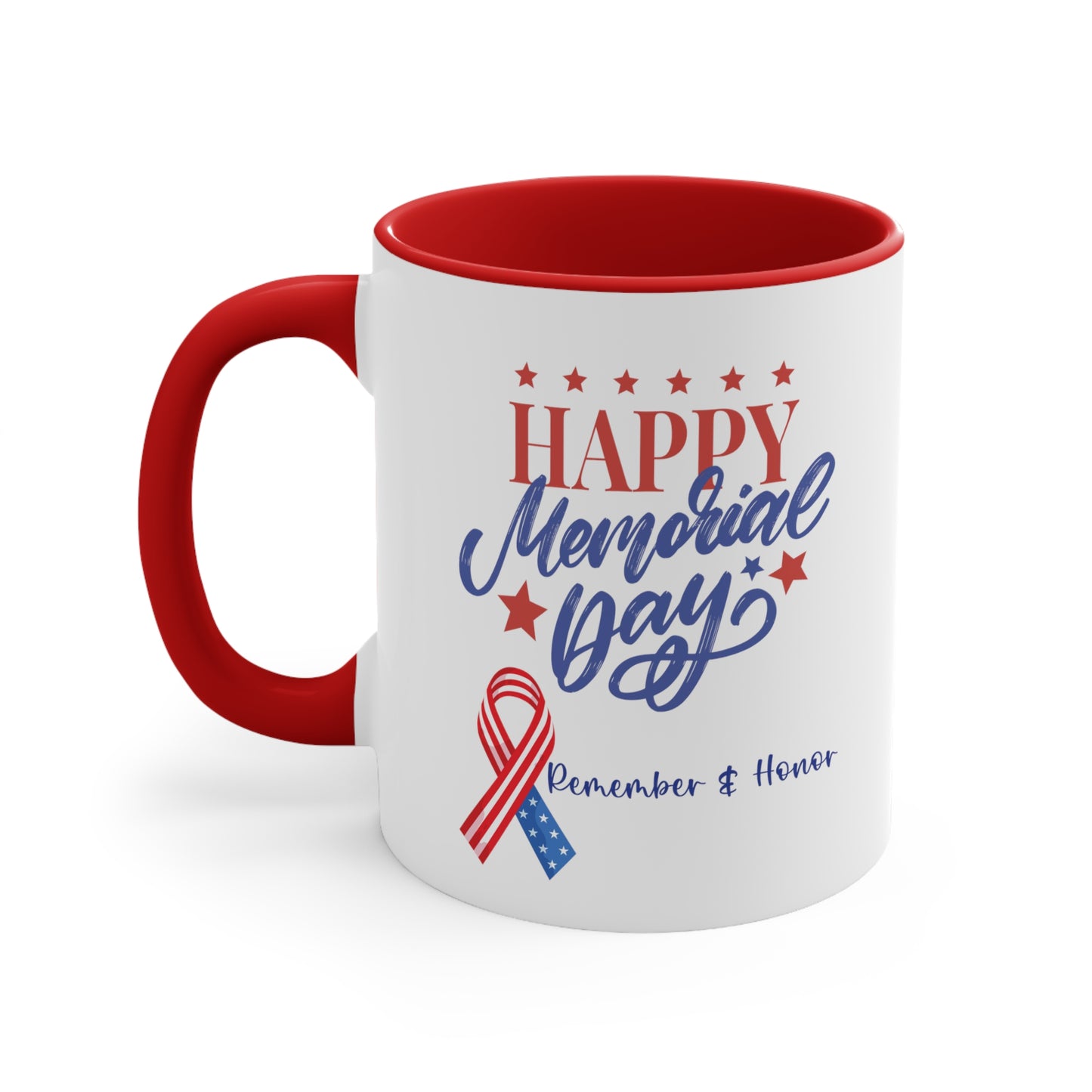 Memorial Day Accent Coffee Mug, 11oz