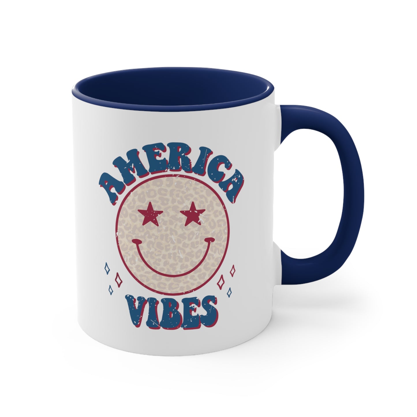 America Vibes Accent Coffee Mug, 11oz