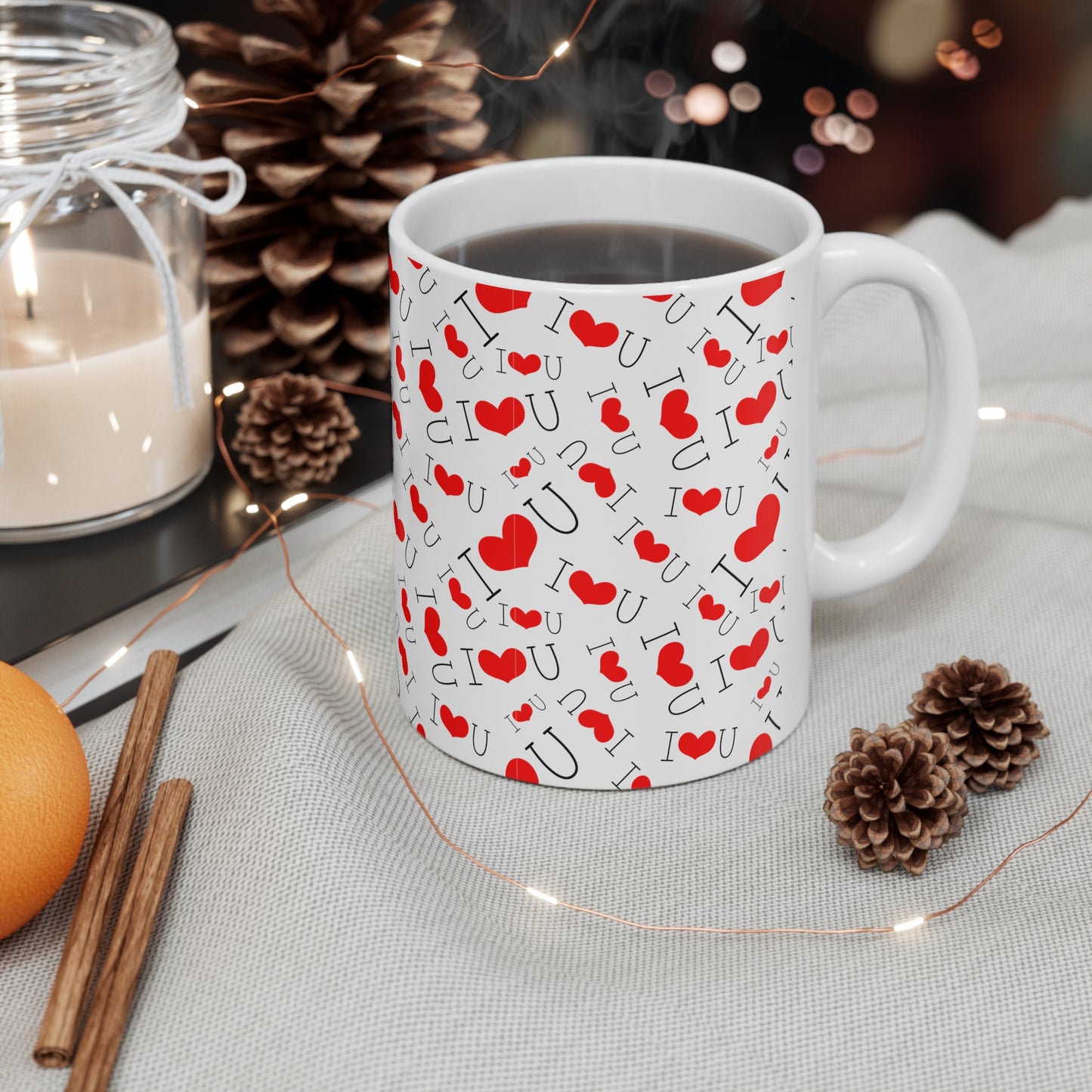 I Love You Ceramic Mug 11oz