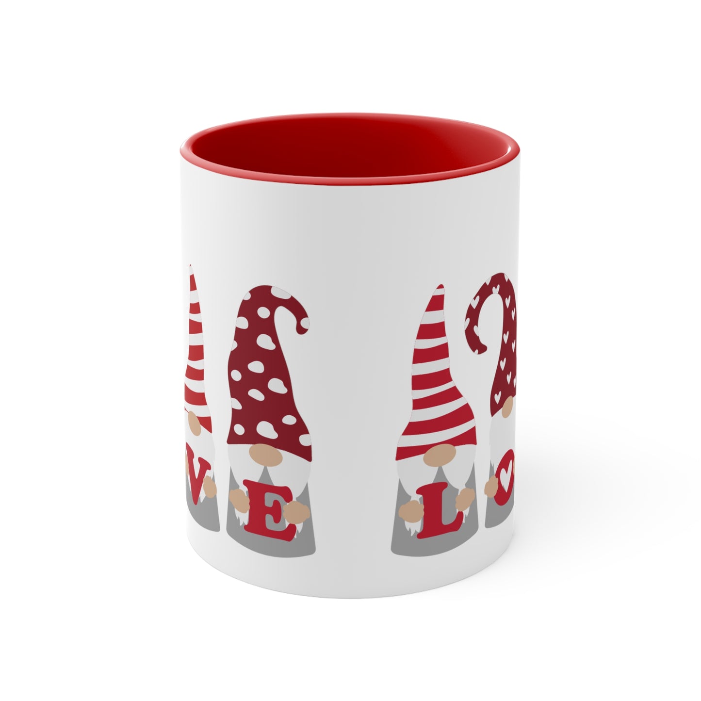 Love Gnomes Accent Mugs