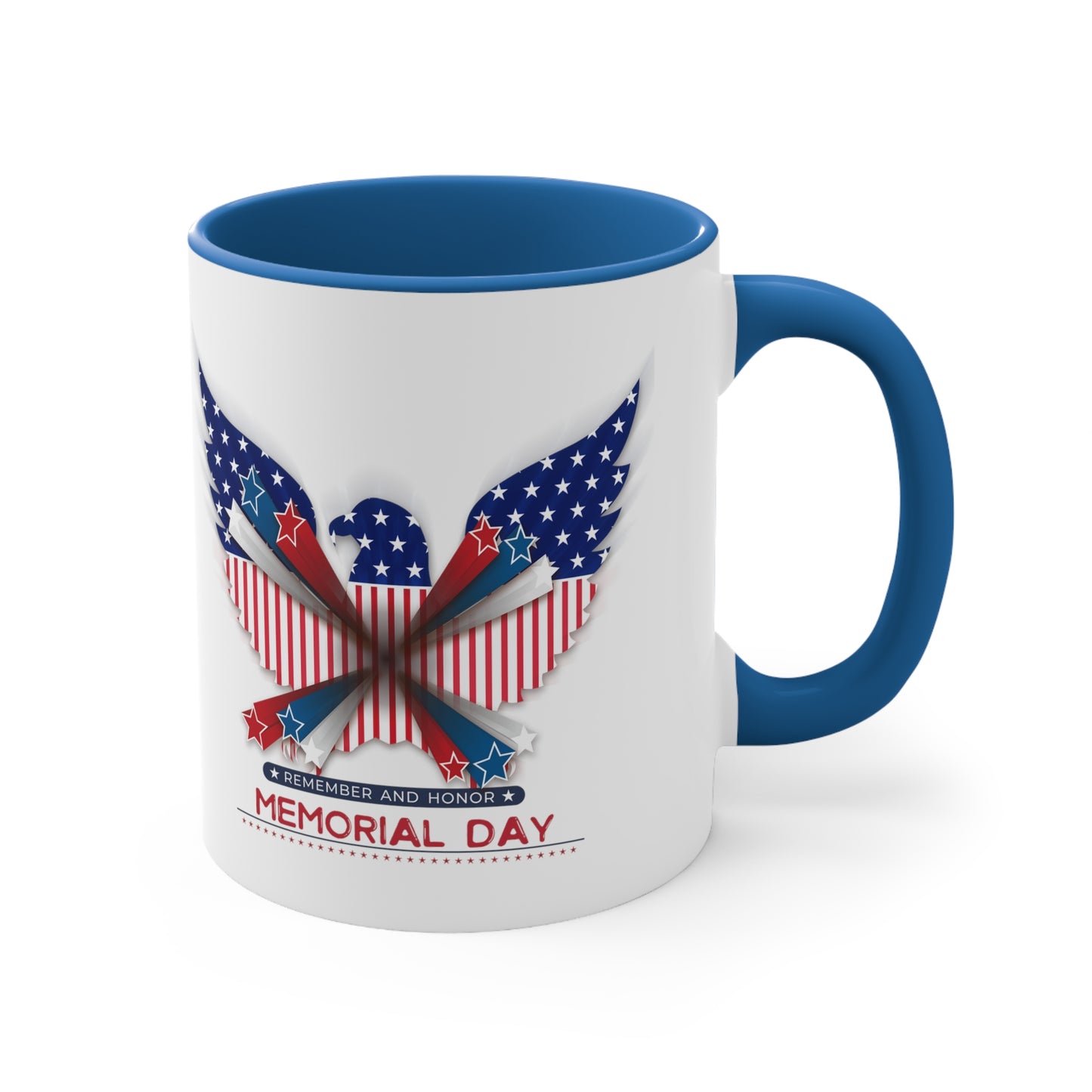 Memorial Day Accent Coffee Mug, 11oz