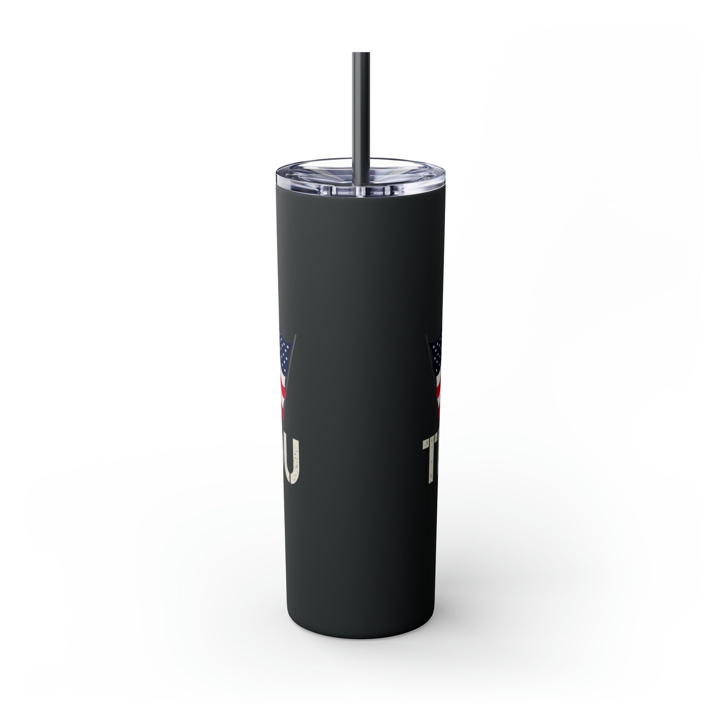 Thank You Veterans Day Skinny Tumbler with Straw, 20oz