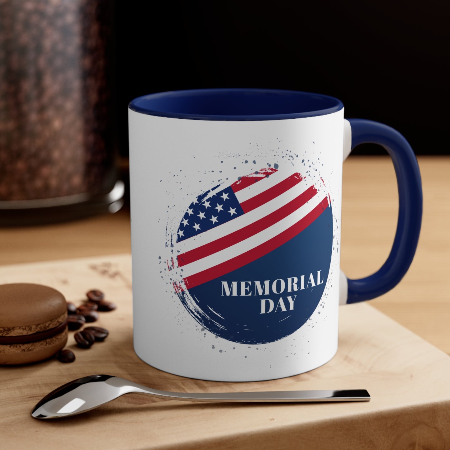 Memorial Day Accent Coffee Mug, 11oz