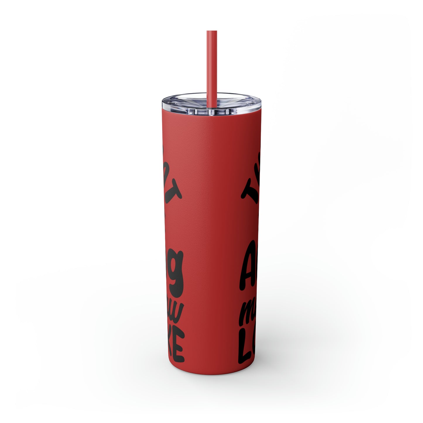 This is What an Amazing Mother-In-Law Looks Like Skinny Tumbler with Straw, 20oz