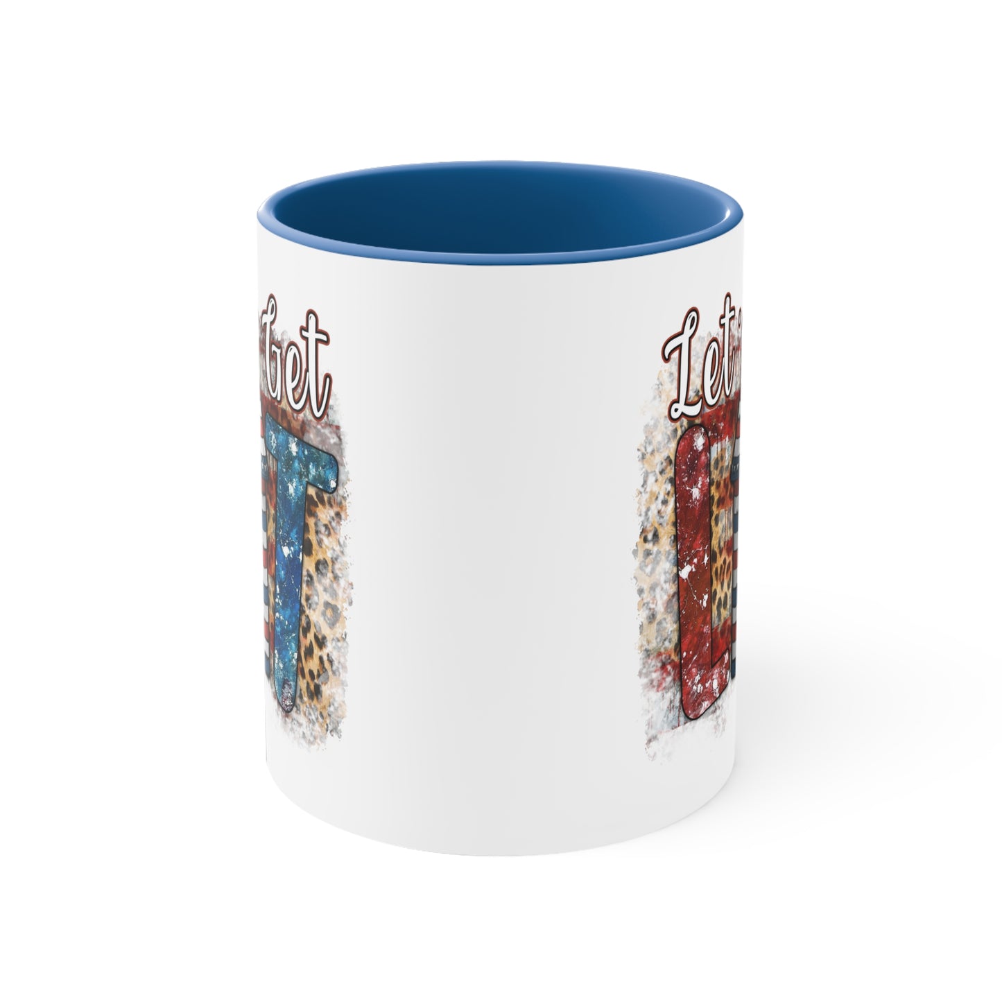 Lets Get Lit  Accent 11oz Mug