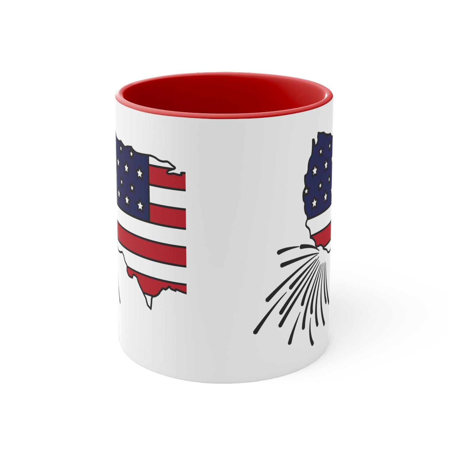 Happy President's Day 2024 Accent Coffee Mug, 11oz