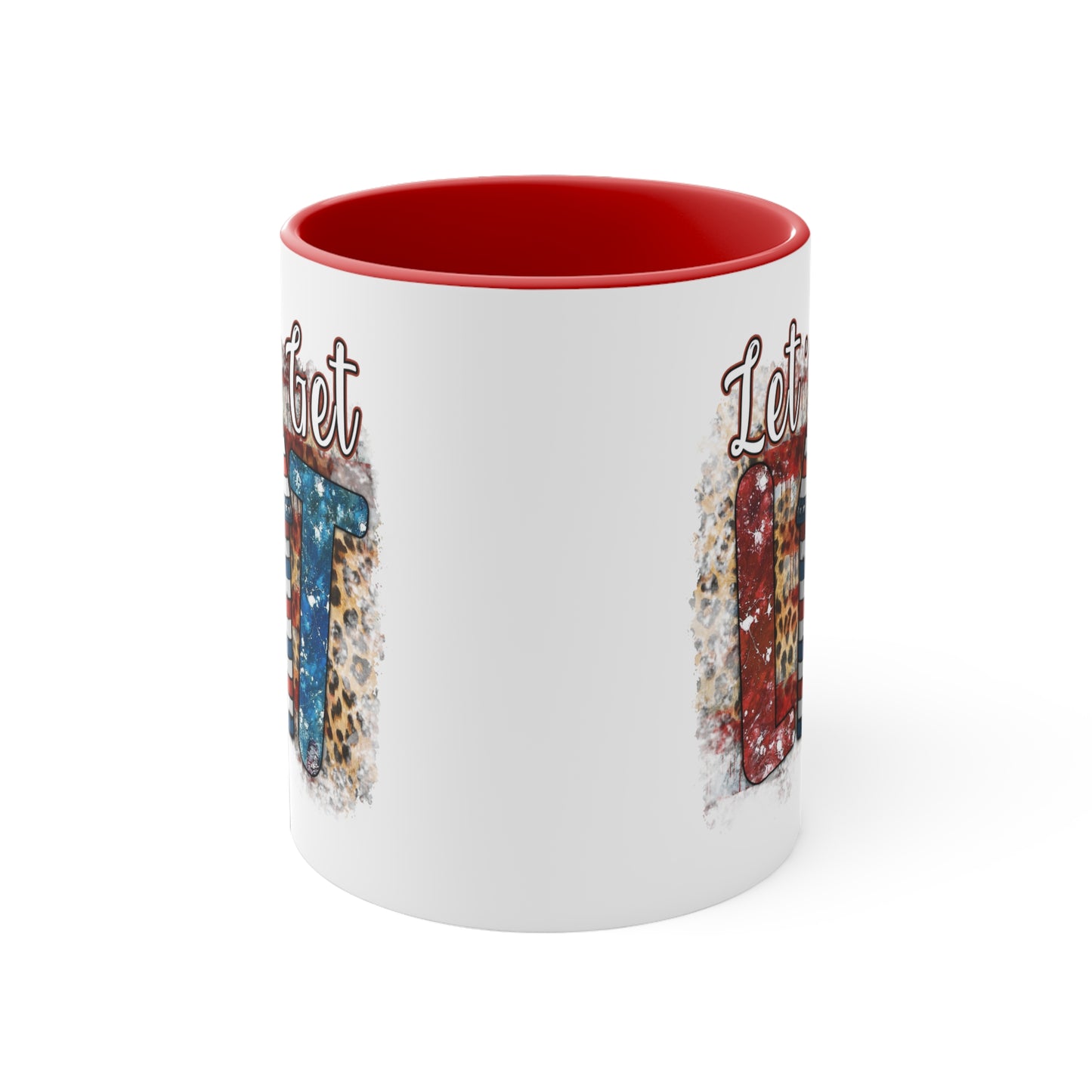 Lets Get Lit  Accent 11oz Mug