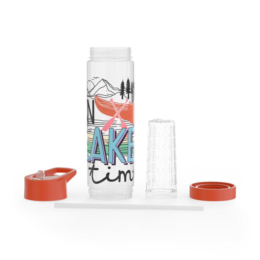 On Lake Time - Infuser Water Bottle