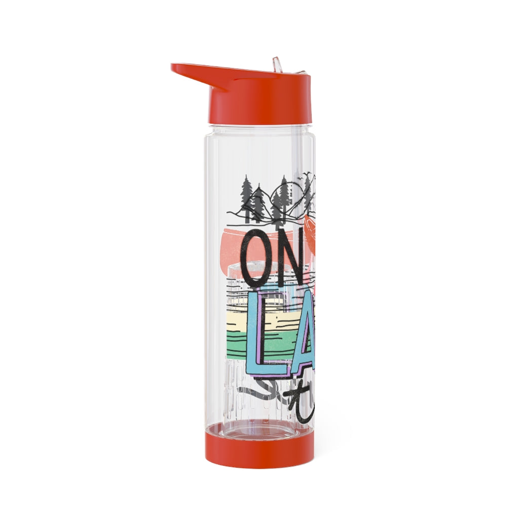 On Lake Time - Infuser Water Bottle