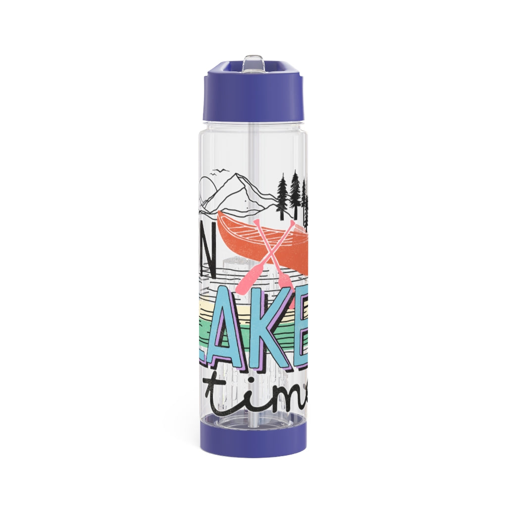 On Lake Time - Infuser Water Bottle