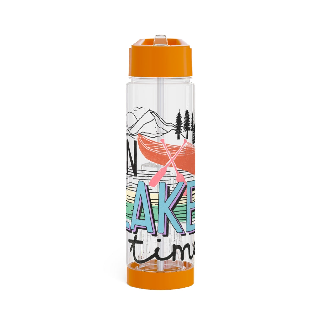 On Lake Time - Infuser Water Bottle