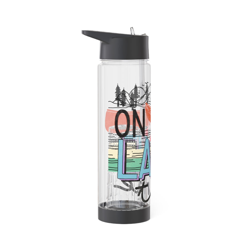 On Lake Time - Infuser Water Bottle