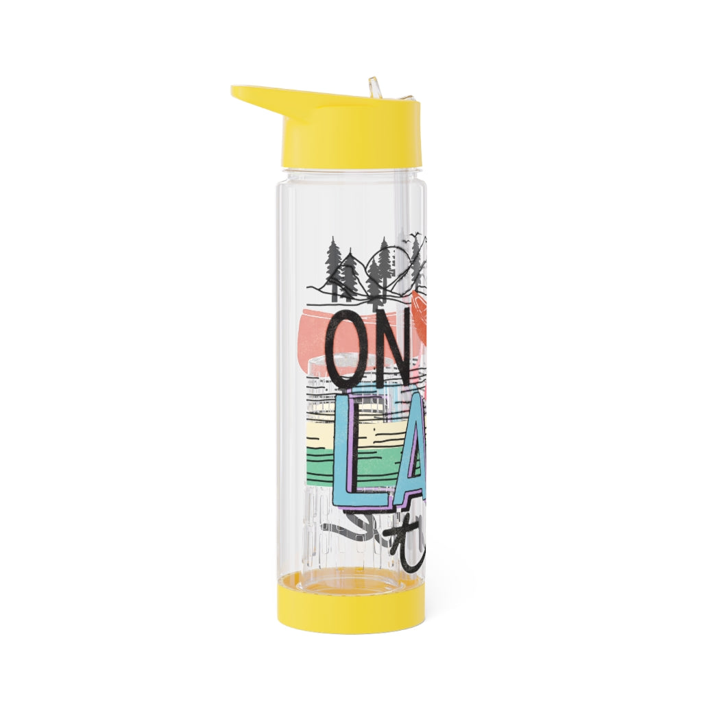 On Lake Time - Infuser Water Bottle