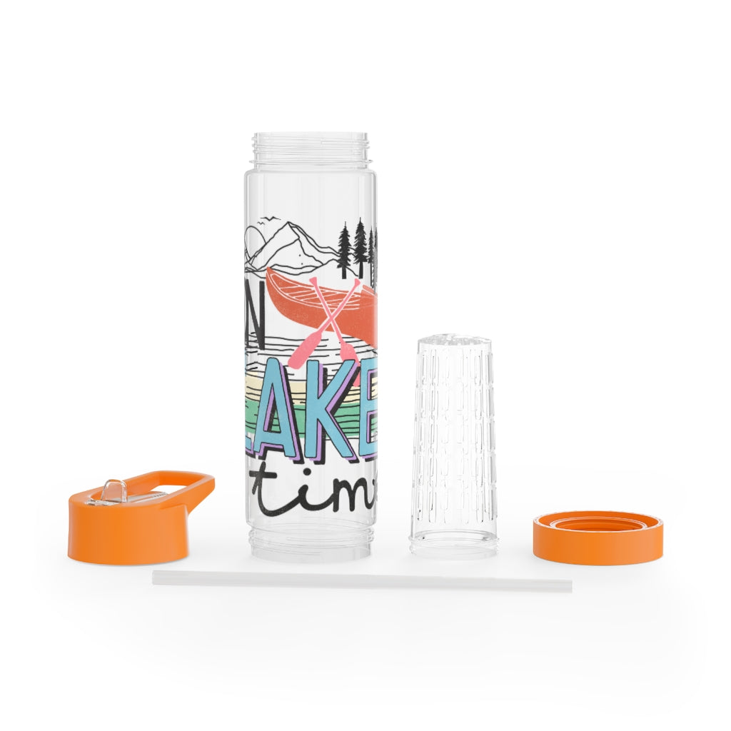 On Lake Time - Infuser Water Bottle