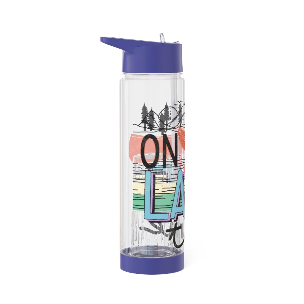 On Lake Time - Infuser Water Bottle
