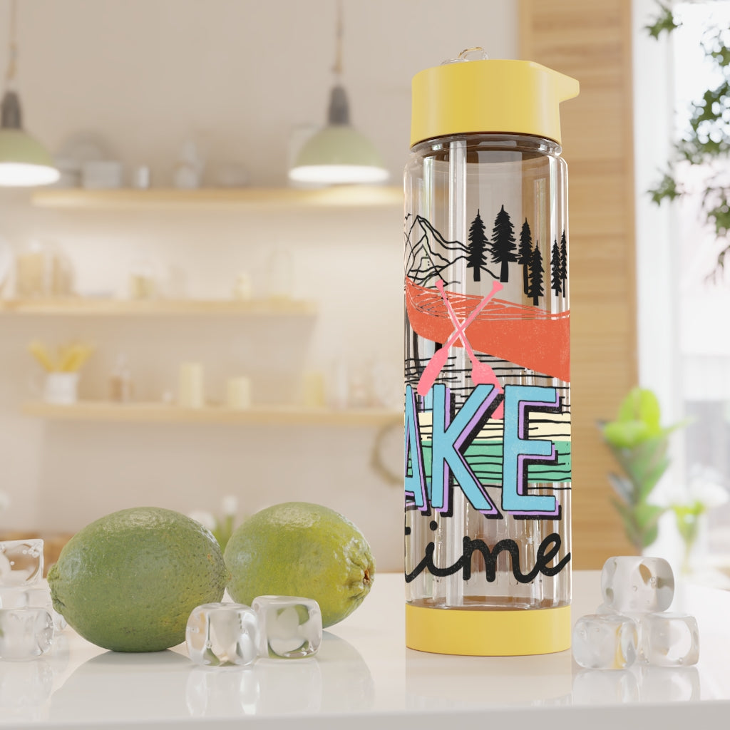 On Lake Time - Infuser Water Bottle
