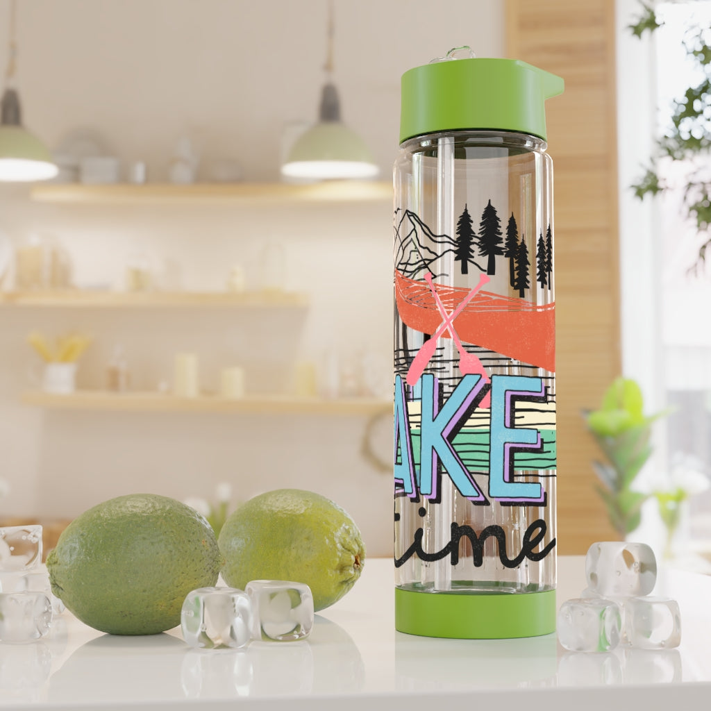 On Lake Time - Infuser Water Bottle