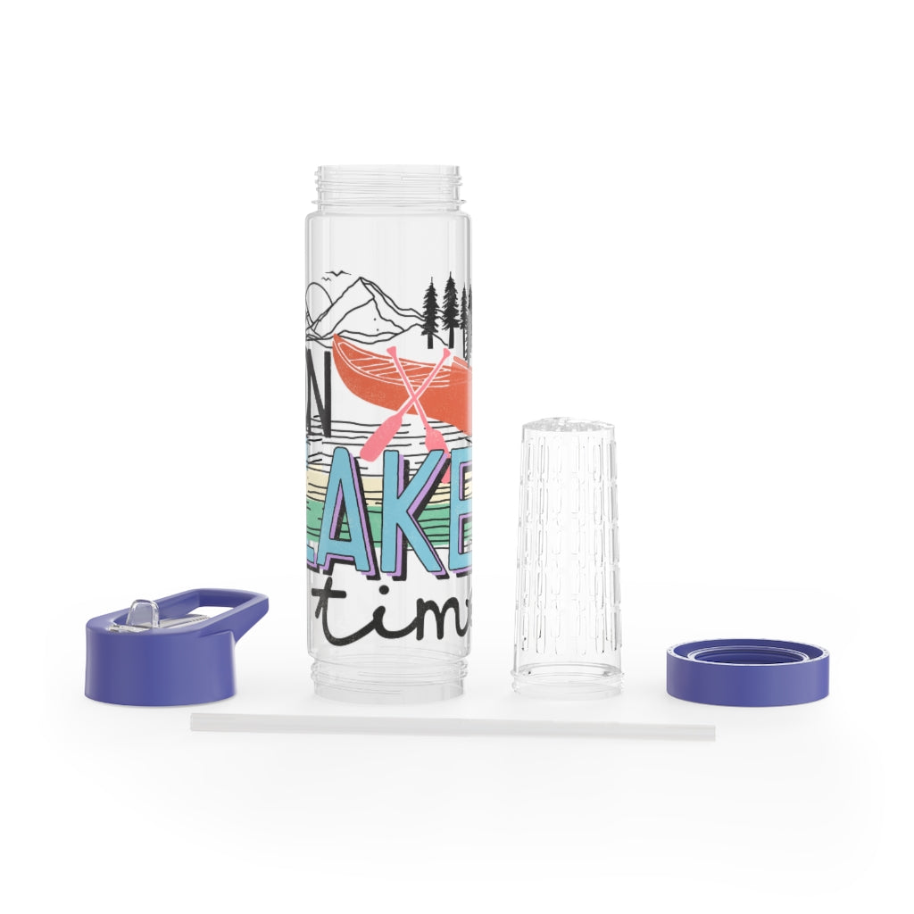 On Lake Time - Infuser Water Bottle