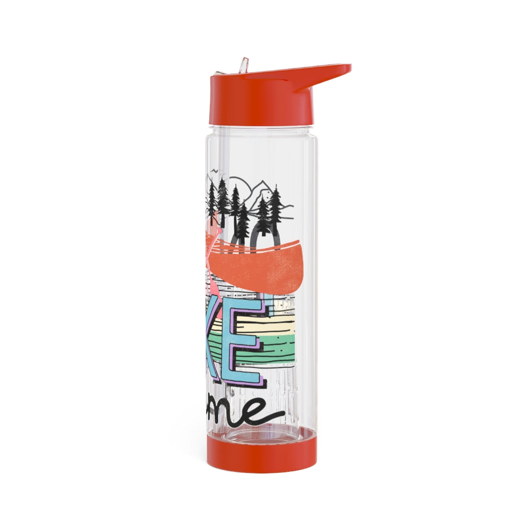 On Lake Time - Infuser Water Bottle