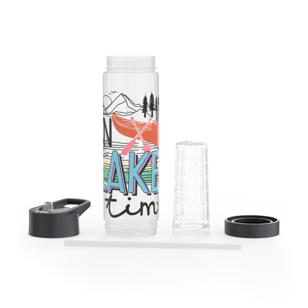 On Lake Time - Infuser Water Bottle