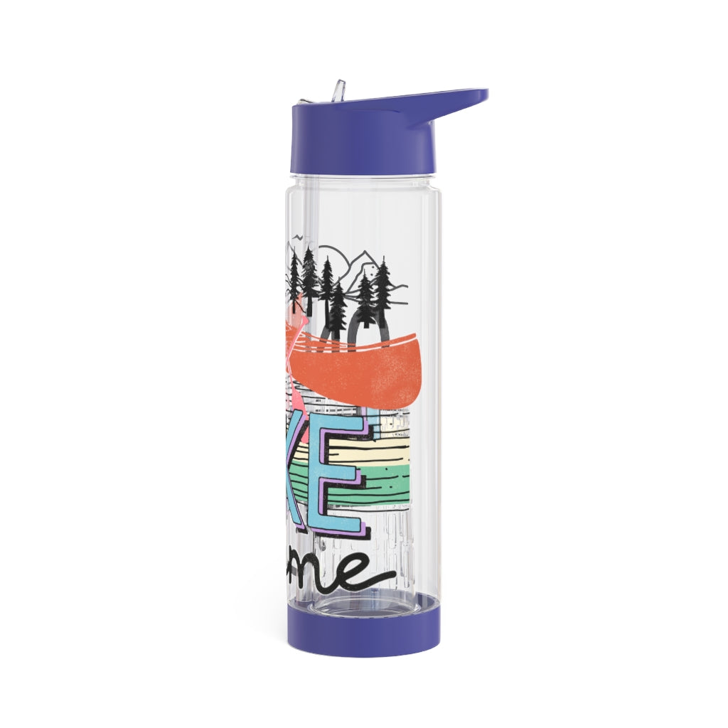 On Lake Time - Infuser Water Bottle