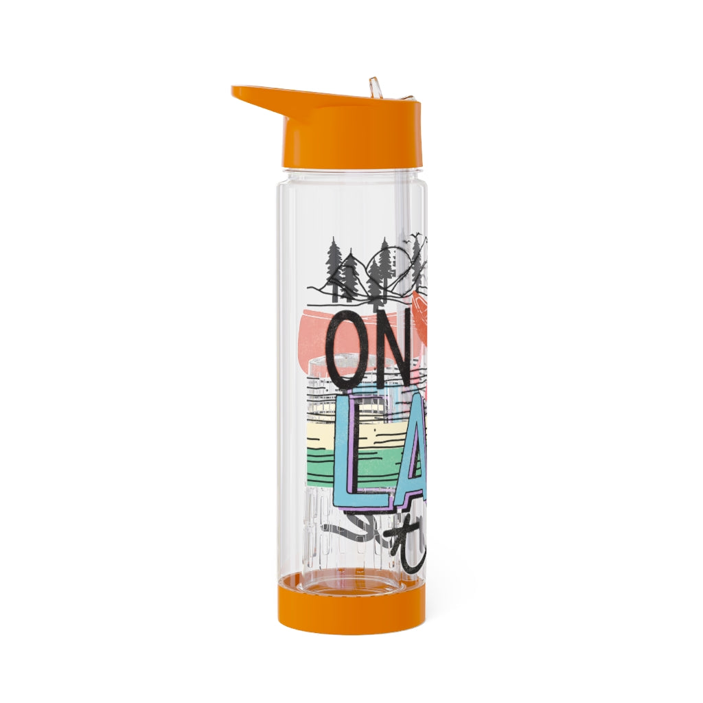 On Lake Time - Infuser Water Bottle