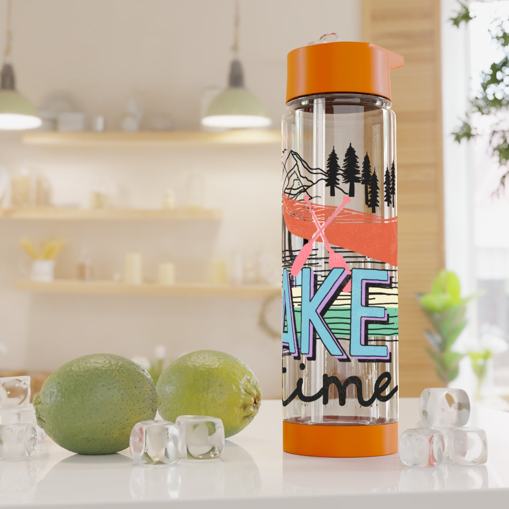 On Lake Time - Infuser Water Bottle