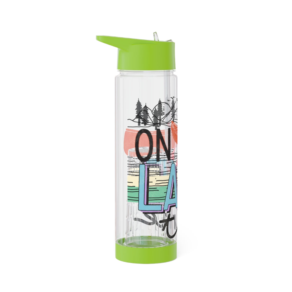 On Lake Time - Infuser Water Bottle
