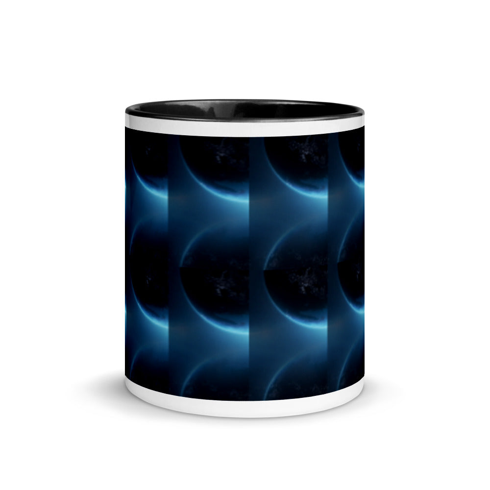 The Moons Glow - Mug with Color Inside - Science Fiction Day