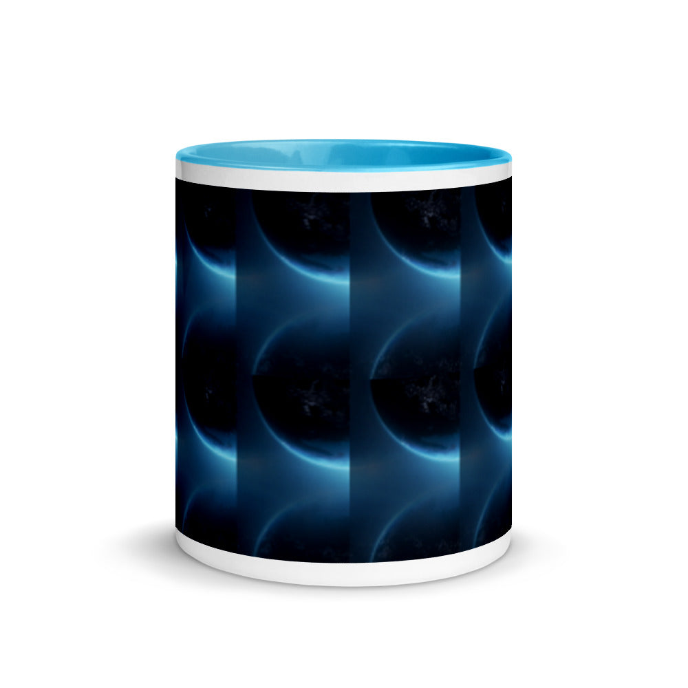The Moons Glow - Mug with Color Inside - Science Fiction Day