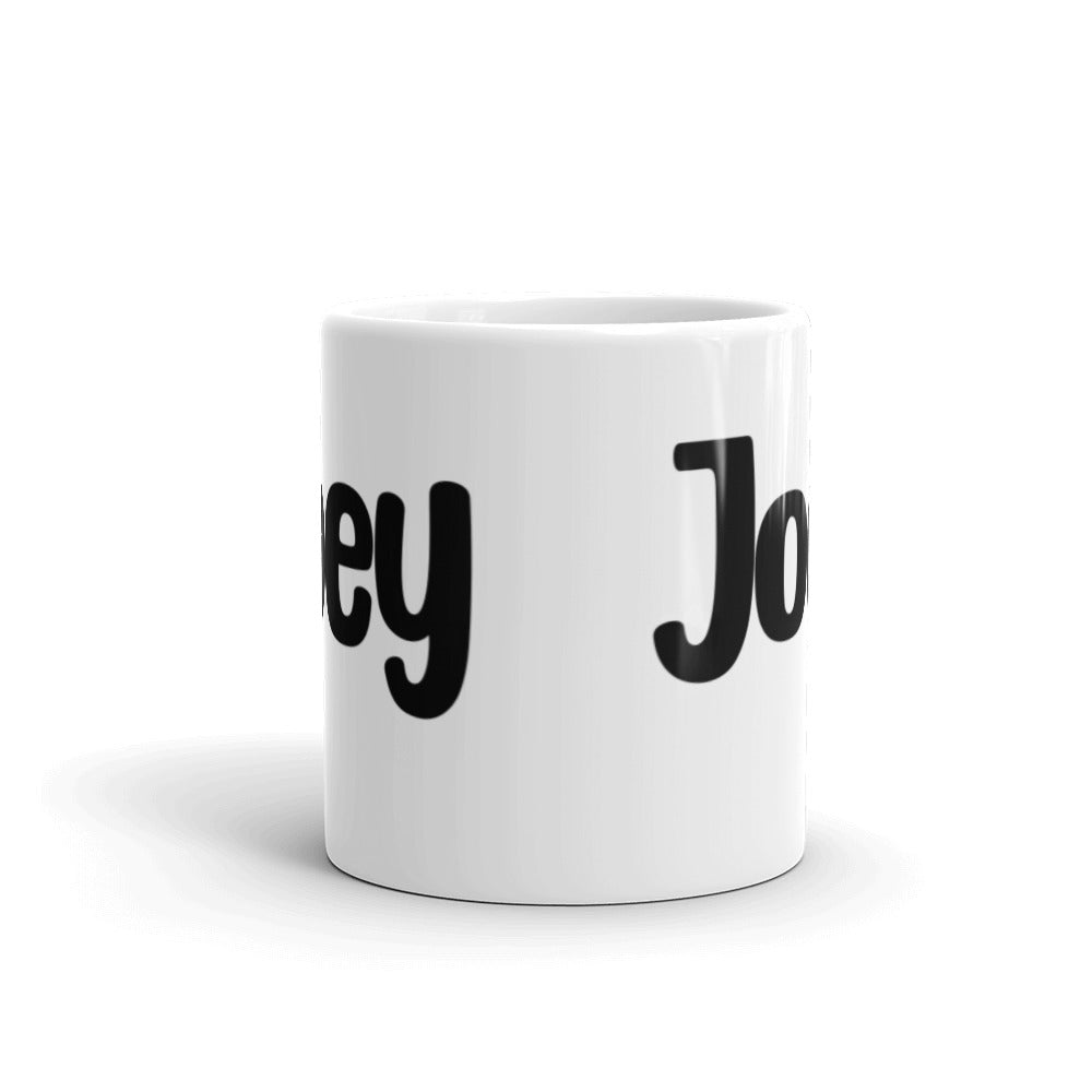 Joey - White glossy mug