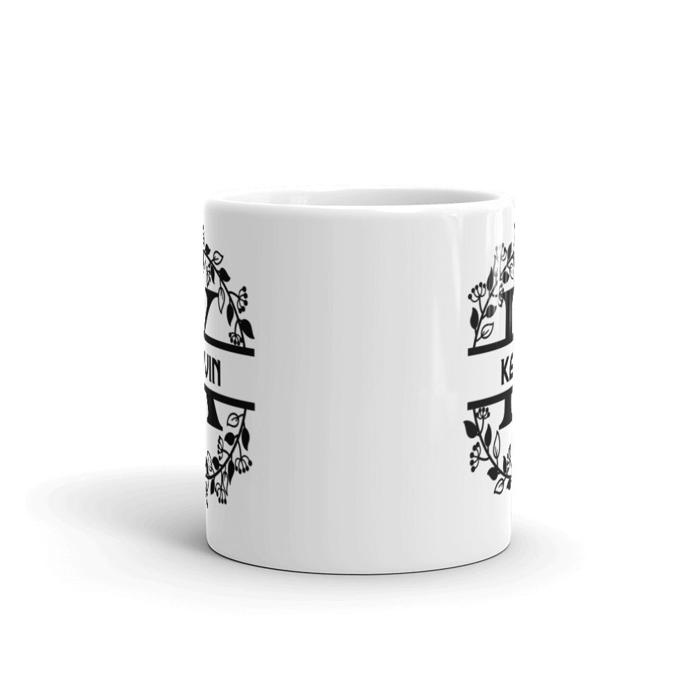 Kevin - Personalized - White glossy mug