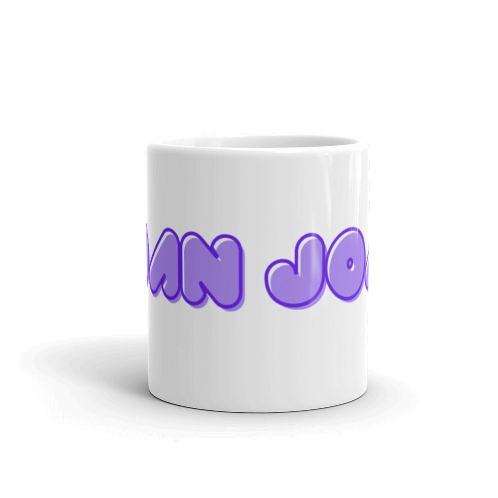 Joan - Personalised - White glossy mug