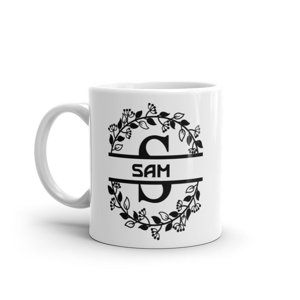 Sam - Personalized - White glossy mug