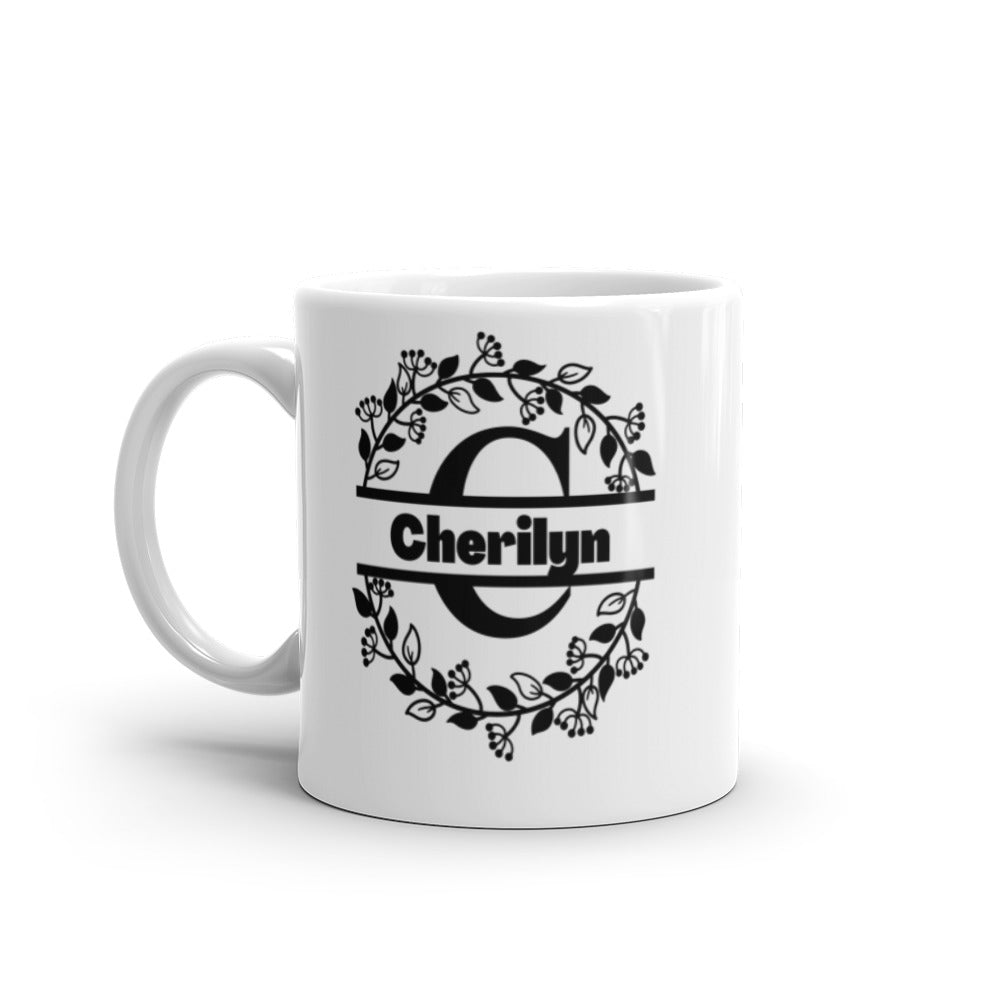 Cherilyn - Personalised - White glossy mug