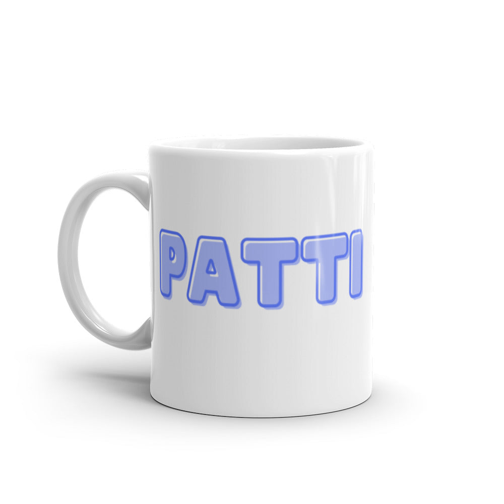 Patti - Personalised - White glossy mug