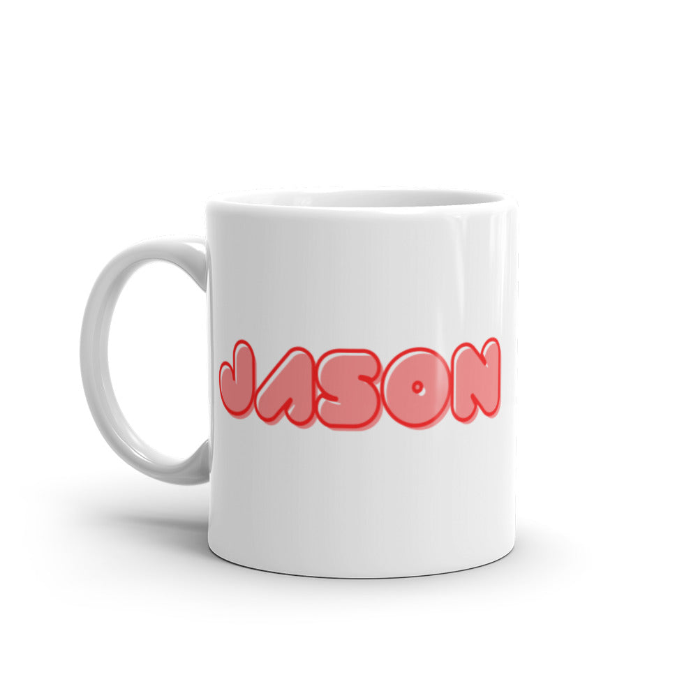 Jason - Personalised - White glossy mug