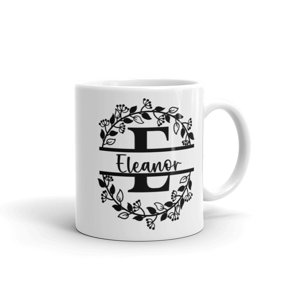 Eleanor - Personalized - White glossy mug